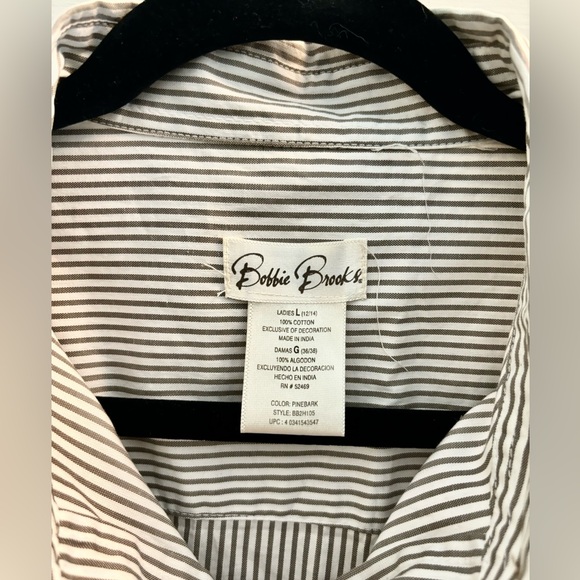 BOBBY BROOKS WESTERN COWBOY SHIRT WITH EMBROIDERY ON FRONT. - Picture 8 of 8